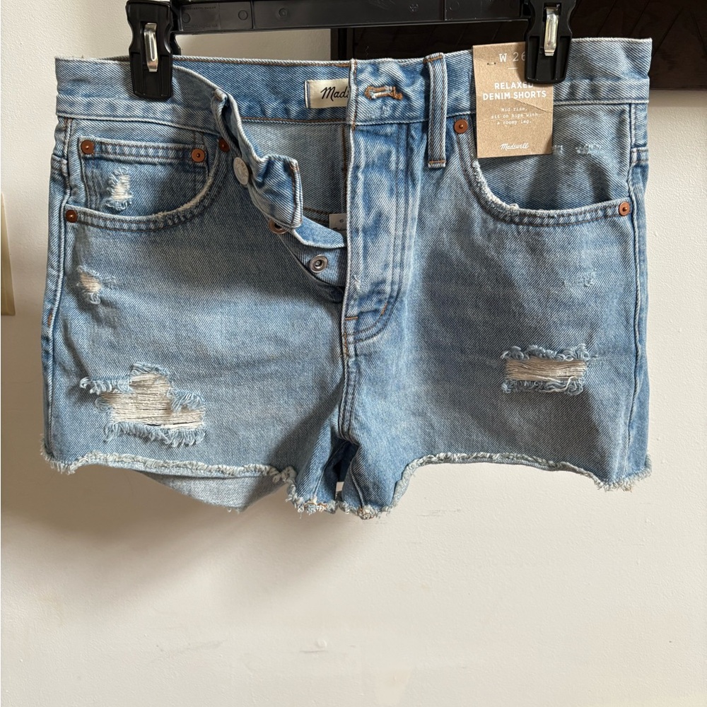Madewell Relaxed Denim Shorts